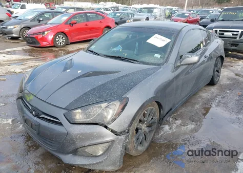 2013 Hyundai Genesis 2.0T из США, поврежденный, VIN KMHHT6KD2DU109633